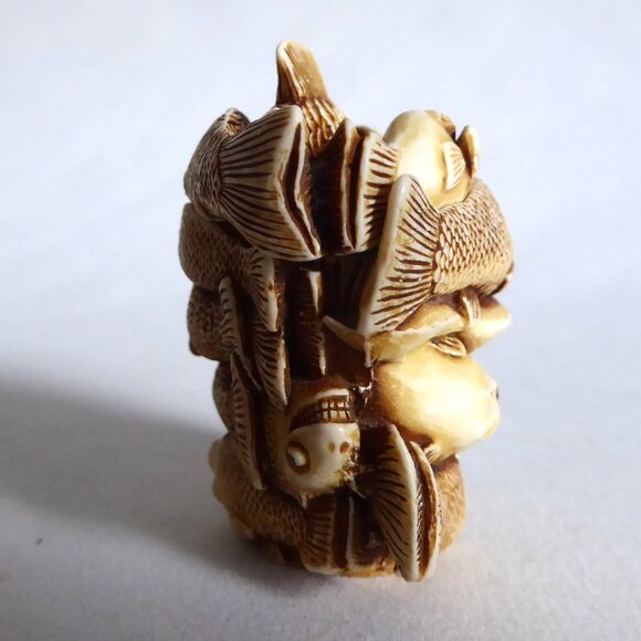 RETIRED 1993 HARMONY KINGDOM JEST BOX SCHOOL’S OUT FISH LIDDED TRINKET BOX - Picture 7 of 11